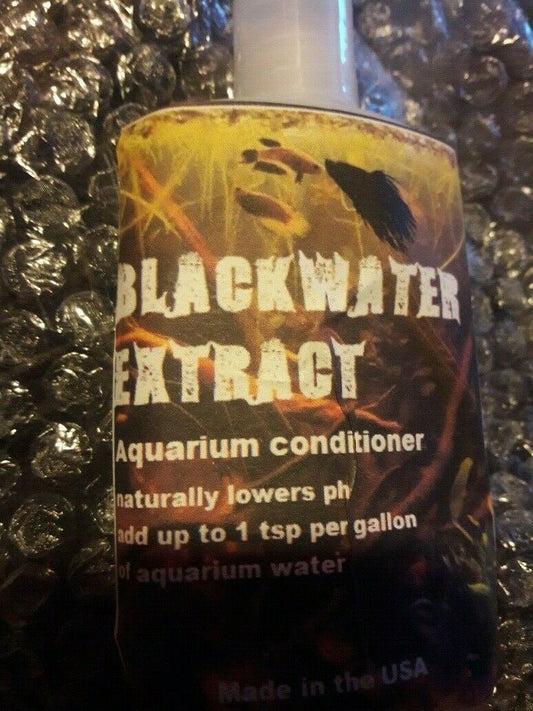 Blackwater extract aqua conditioner for bettas, corydoras, killifish, discus,