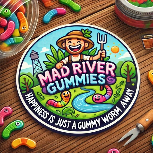 Mad River Gummy Worms 1 Lb