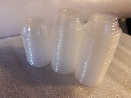 Gecko food and water cups x 100 fits many reptile food stands