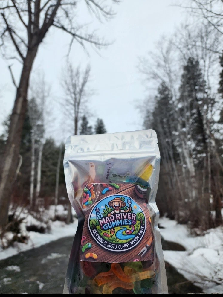 Mad River Gummy Worms 1 Lb