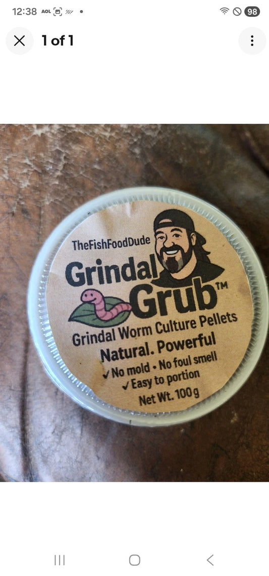 Grindal Grub Grindal worm food pettets